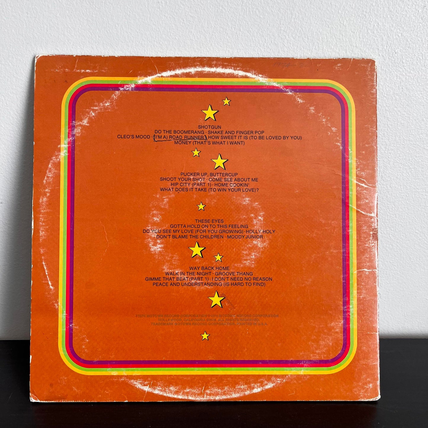Anthology - Junior Walker and the All Stars M7-786R2 Gatefold Vinyl VG