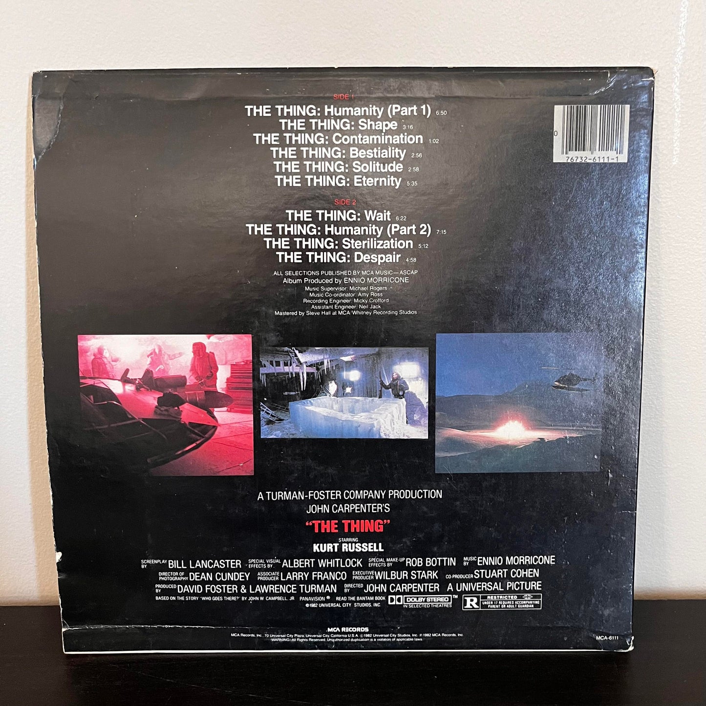 John Carpenter's The Thing Promotional Copy MC-6111 Vinyl VG+ Used