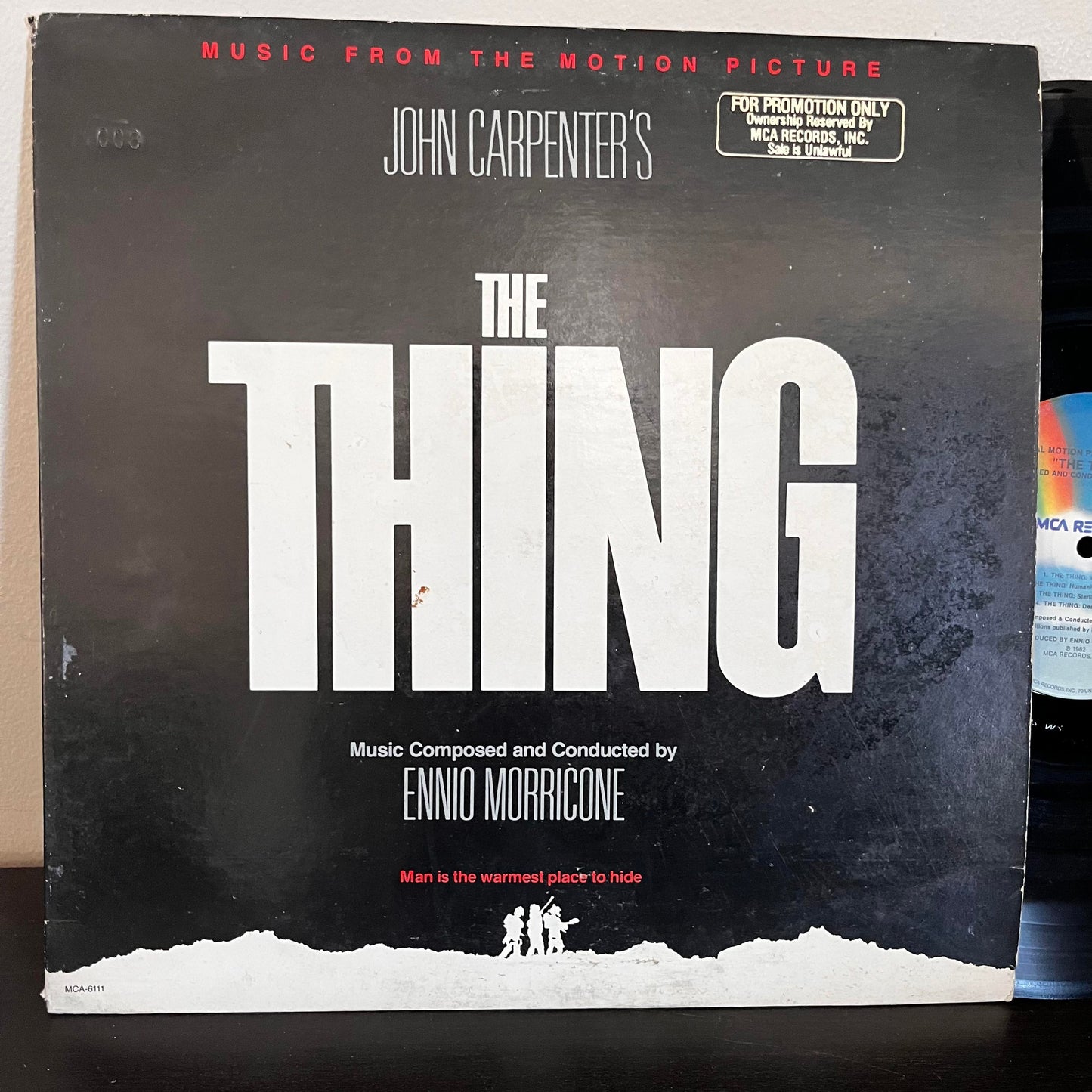 John Carpenter's The Thing Promotional Copy MC-6111 Vinyl VG+ Used