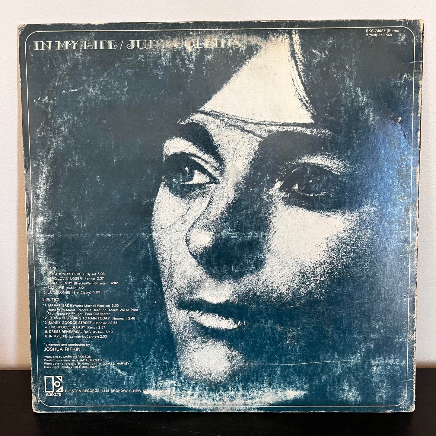 In My Life - Judy Collins EKS-74027 Stereo VG Vinyl