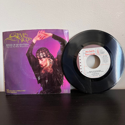 Stevie Nicks Edge Of Seventeen (Just Like The White Winged Dove)/Previously Unreleased Live Version MR 7401 7" Vinyl EX