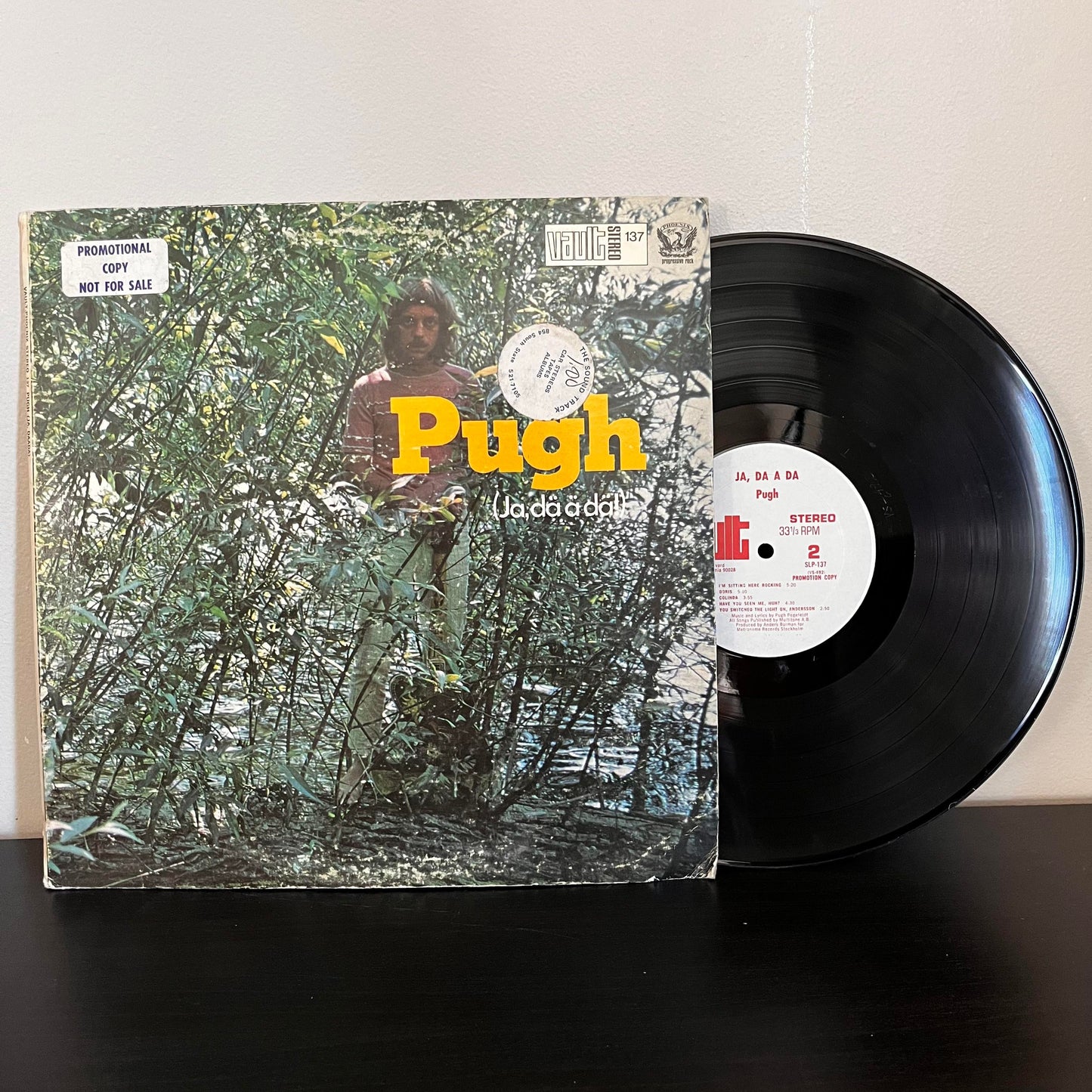 Pugh - Ja, Dä Ä Dä! Promotional Copy Vault Stereo 137 VG+ EX