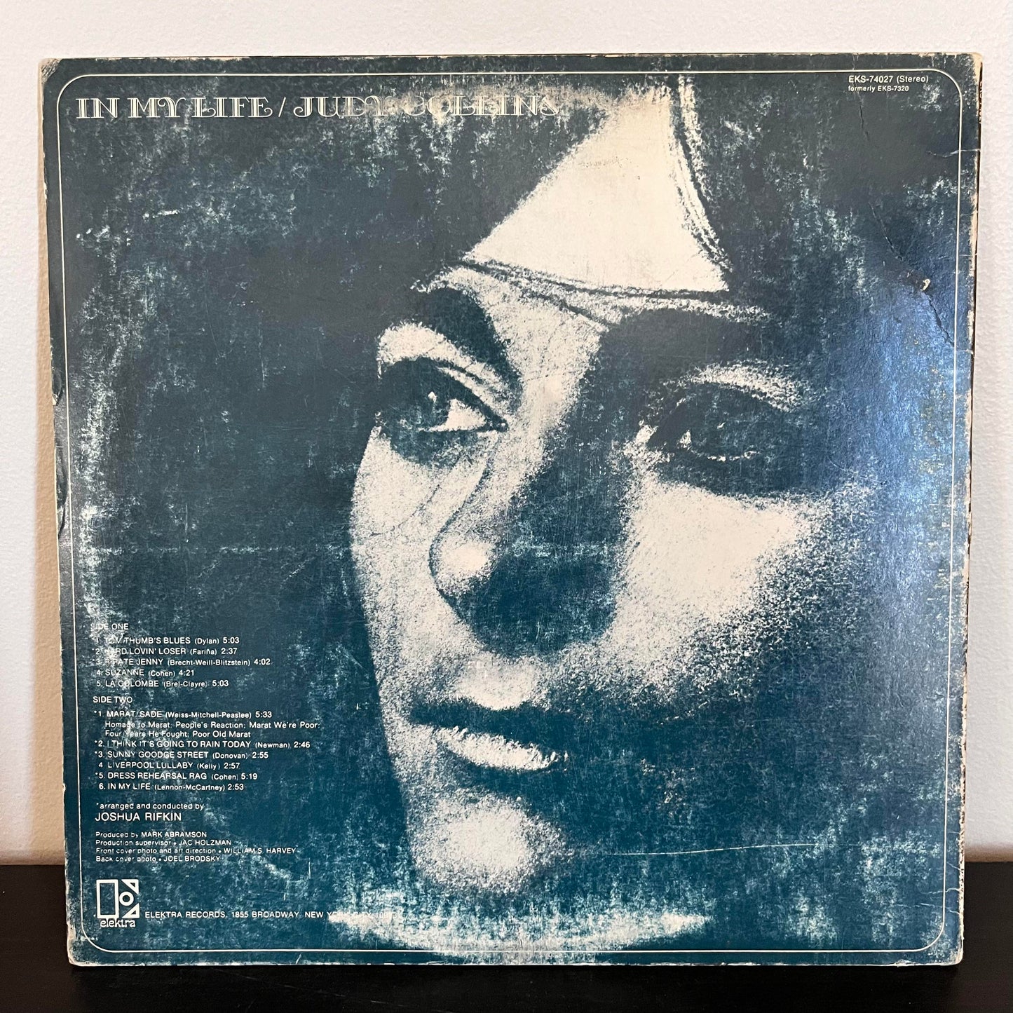In My Life - Judy Collins EKS-74027 Stereo VG Vinyl
