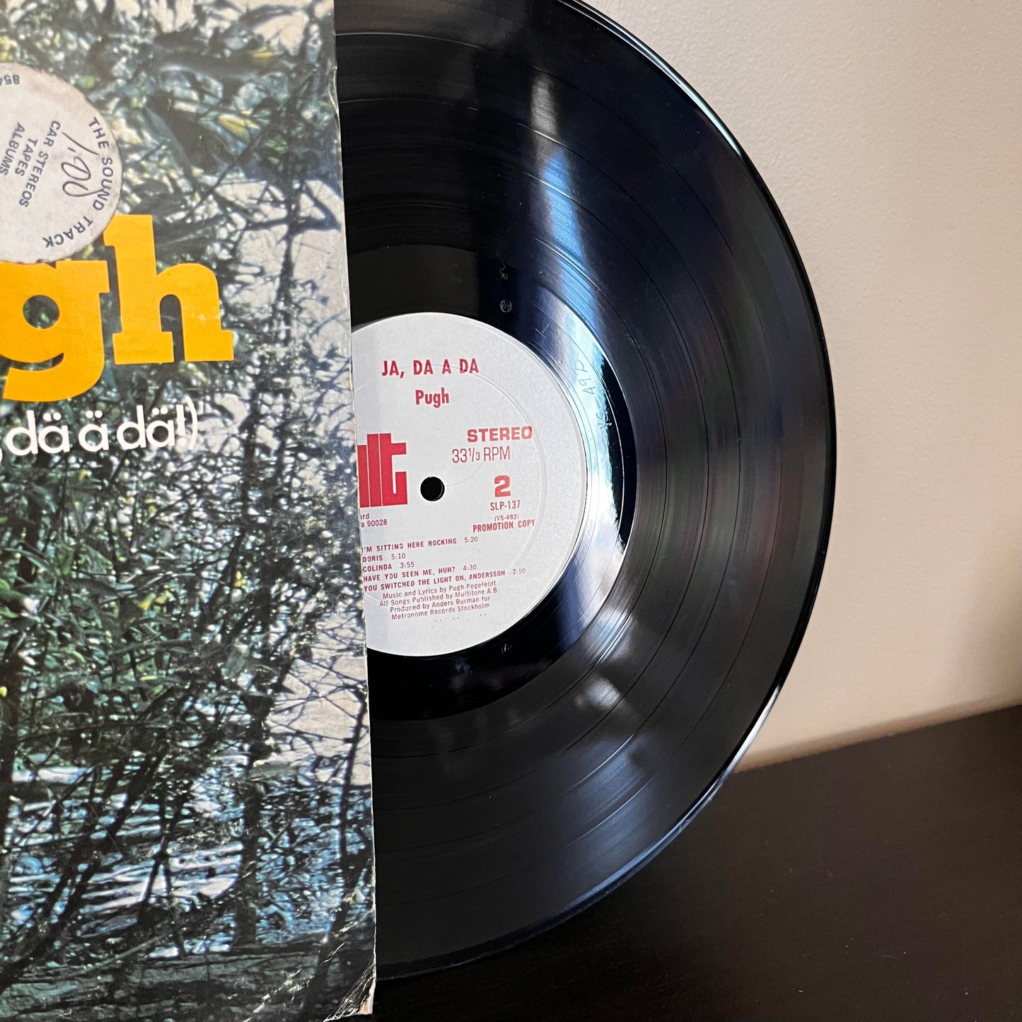 Pugh - Ja, Dä Ä Dä! Promotional Copy Vault Stereo 137 VG+ EX