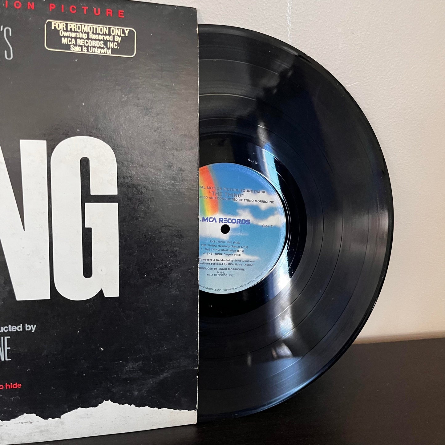 John Carpenter's The Thing Promotional Copy MC-6111 Vinyl VG+ Used