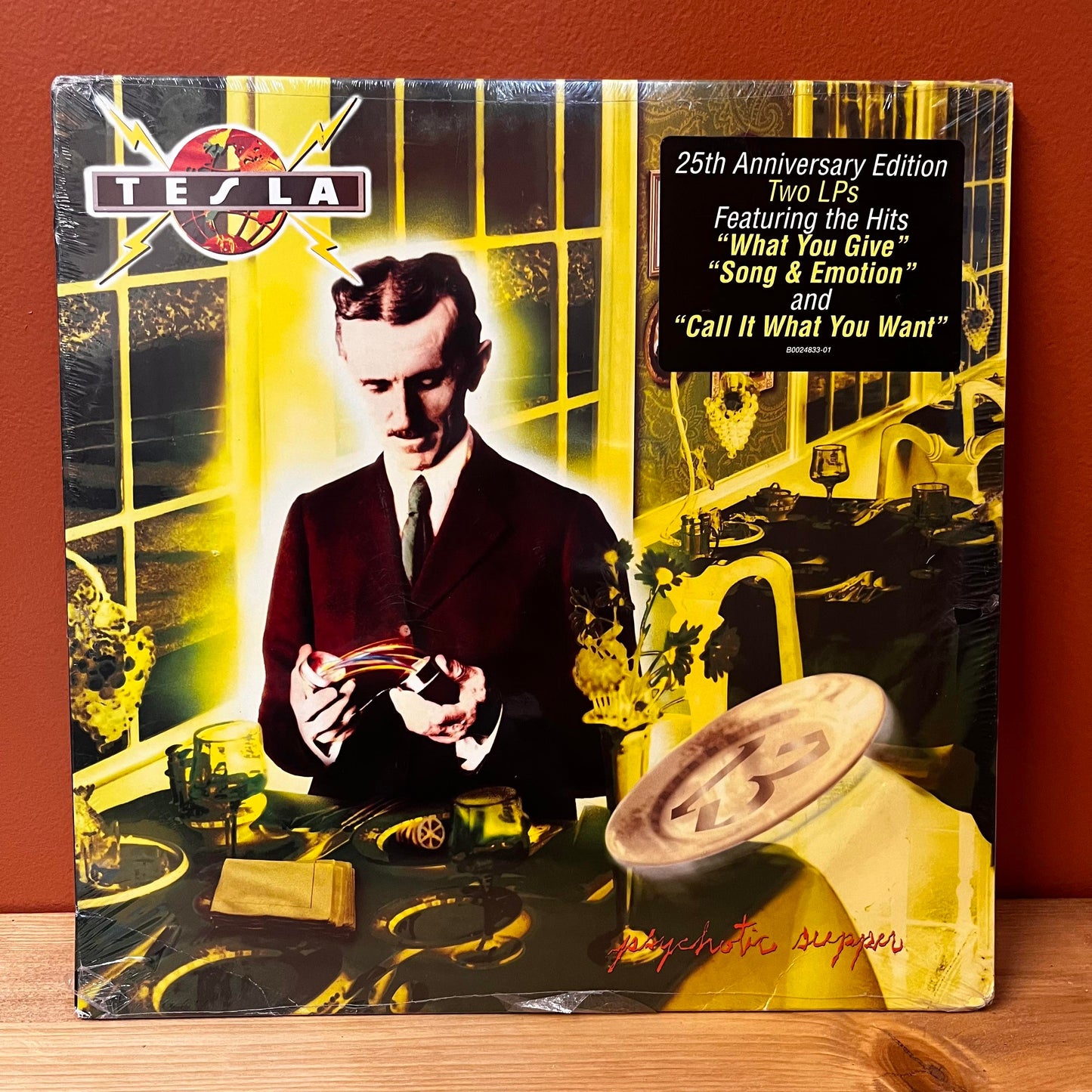 Psychotic Supper - Tesla 25th Anniversary Edition 2 LP Sealed Small Corner Damage B0024833-01