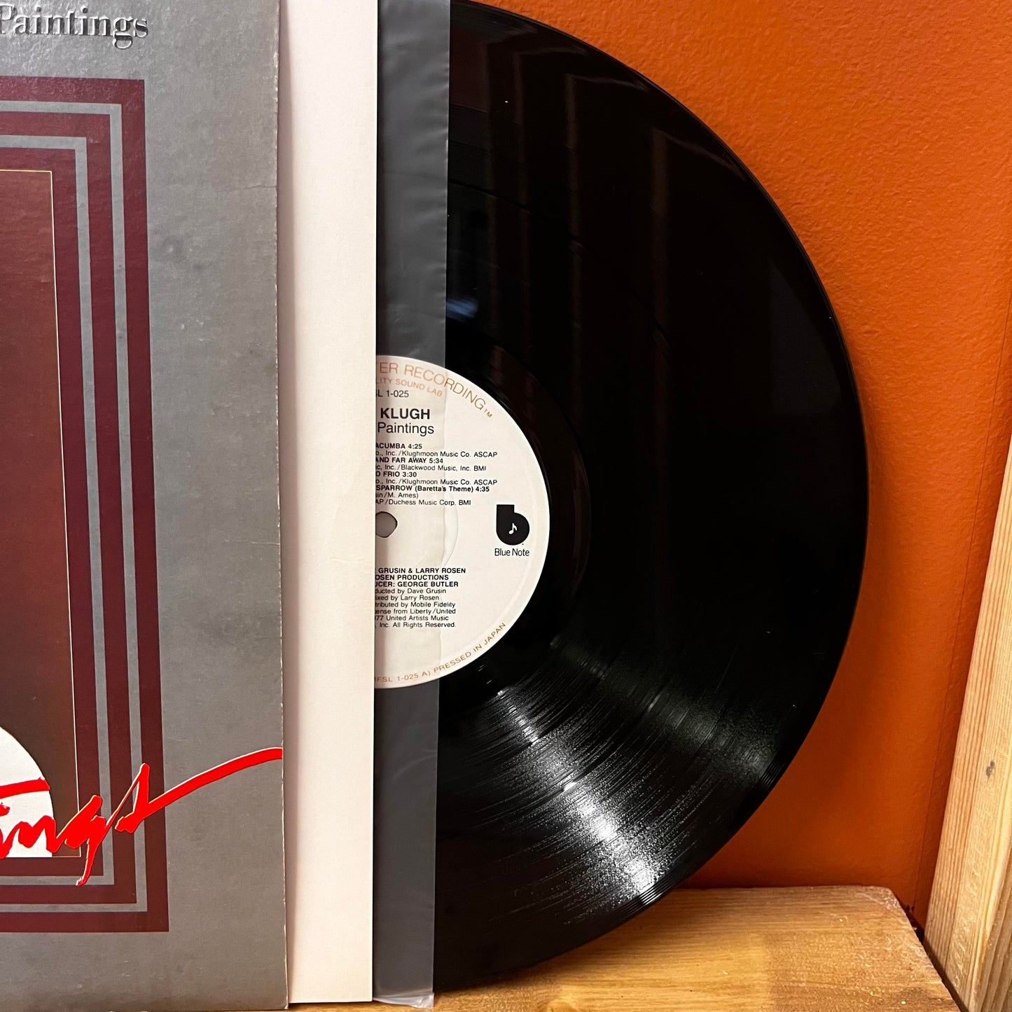 Earl Klugh Finger Paintings Original Master Recording Used EX MFSL 1-025 Mobile Fidelity Vinyl