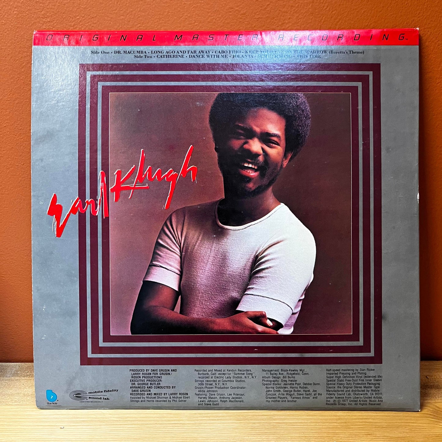 Earl Klugh Finger Paintings Original Master Recording Used EX MFSL 1-025 Mobile Fidelity Vinyl