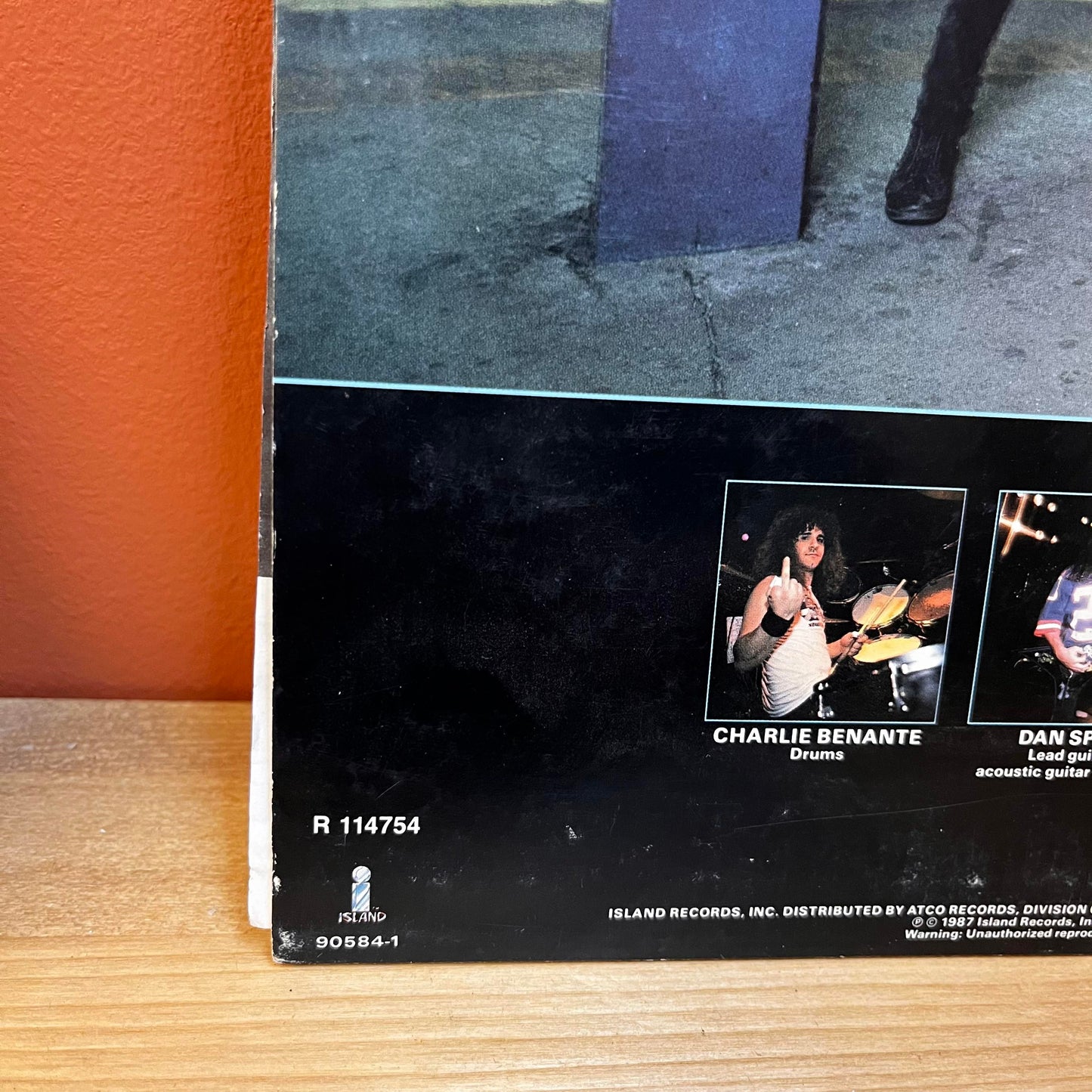 Anthrax Among The Living Club Edition R 114754 Used VG+ Vinyl