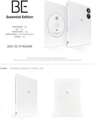 Be (Essential Edition) (Poster, Photo Book, Photos) CD