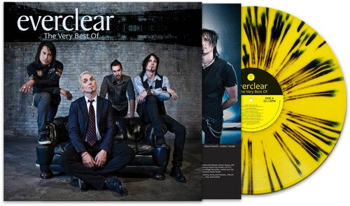 The Very Best Of - Yellow/ black Splatter - Everclear Vinyl