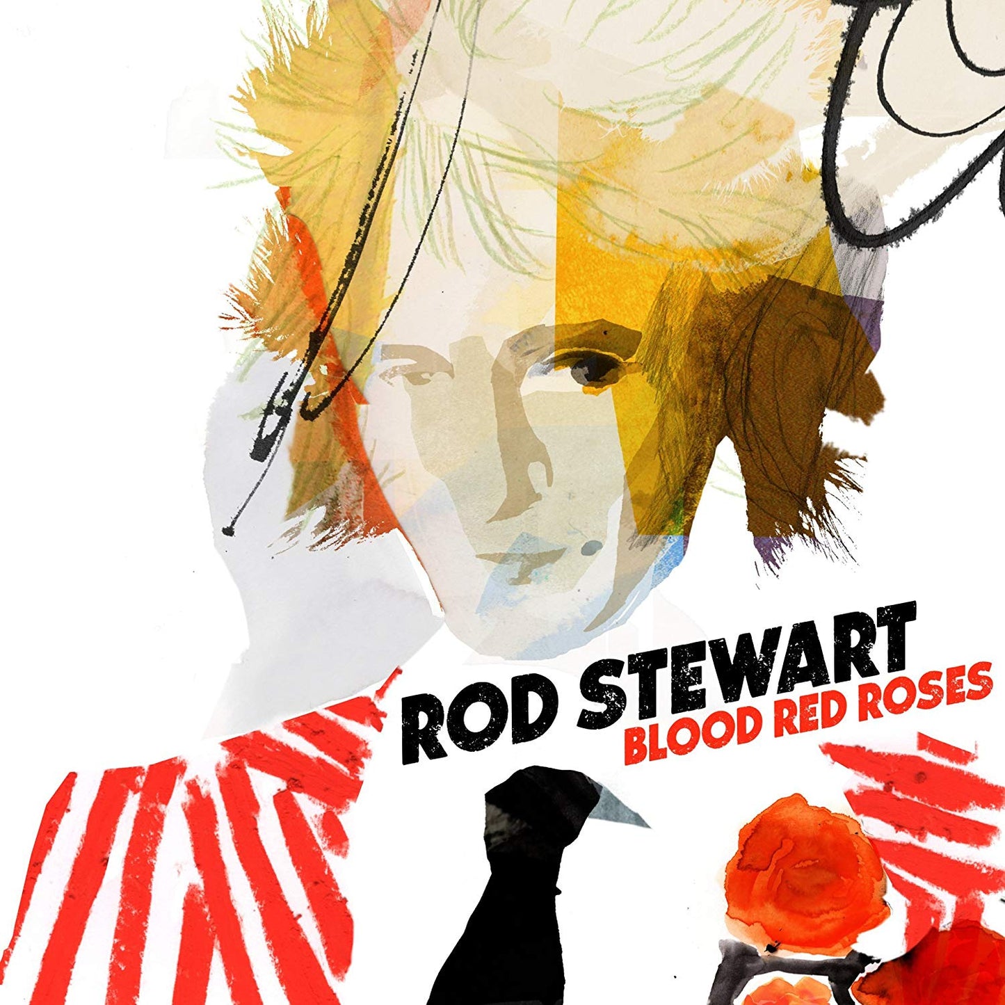 Blood Red Roses - Rod Stewart Vinyl