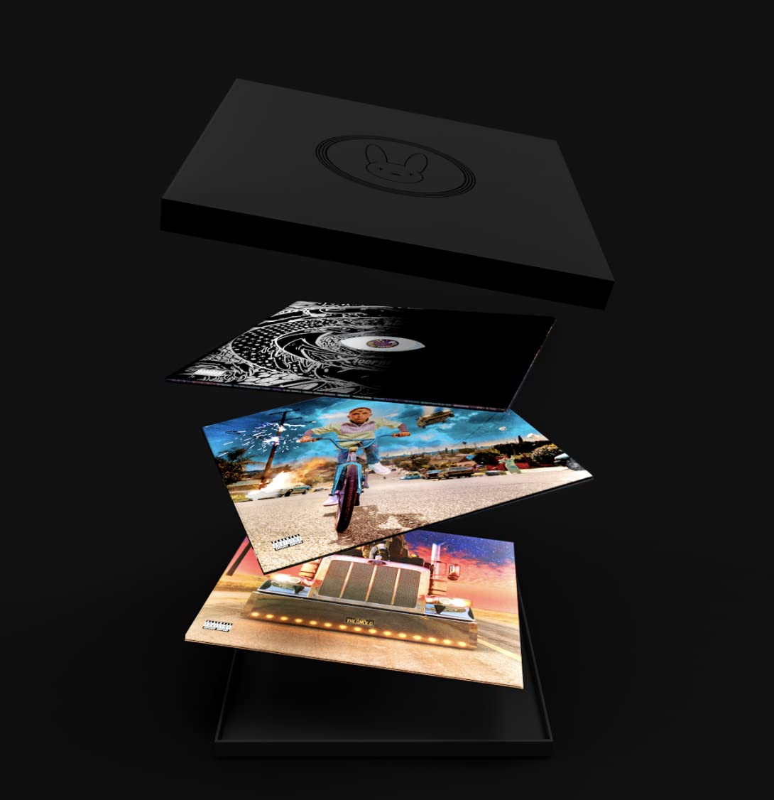 Bad Bunny - Anniversary Trilogy Triple Vinyl Box Set Indie Exclusive