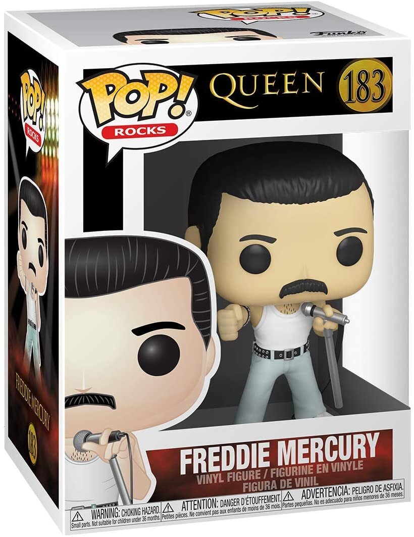 Queen Freddie Mercury Funko Pop #183 Vinyl Figure