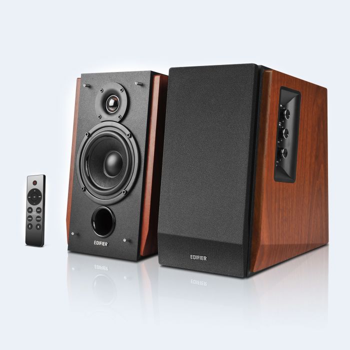 R1700BTs Powered Bluetooth Bookshelf Speakers