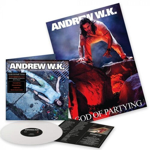 God Is Partying (Parental Advisory Explicit Lyrics, Colored Vinyl, White, Poster)
