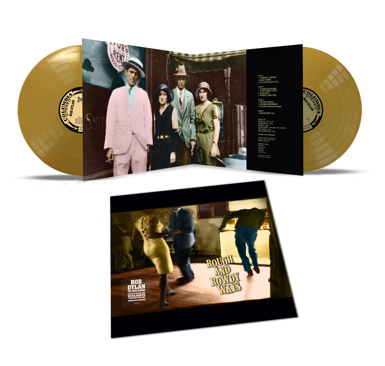 Rough and Rowdy Ways (INDIE EXCLUSIVE: 2 GOLD Discs, 180G, printed inner sleeves, gatefold, with D/L Card)