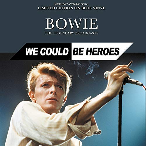Bowie - We Could Be Heroes: Japan Edition Hand Numbered Blue Vin