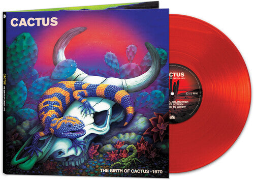 Birth Of Cactus - 1970 (Red) [Colored Vinyl] (Red) - Cactus (Vinyl)