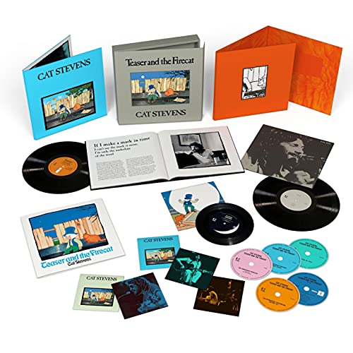 Teaser And The Firecat: 50th Anniversary [Super Deluxe Edition 4CD/1Blu-ray/2LP/7in Box Set] - Cancelled - Yusuf / Cat Stevens (8 Vinyl)
