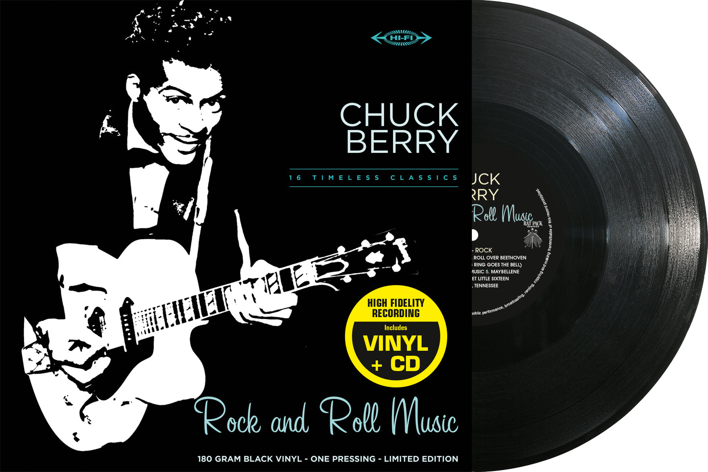33 Tours - Rock And Roll Music (Black Vinyl + CD)