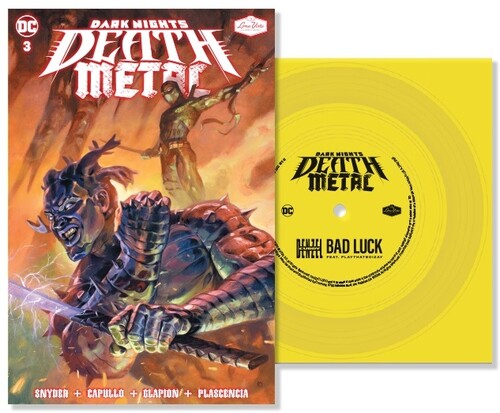 Bad Luck (DC - Dark Nights: Death Metal Version) (Limited Edition, Colored Vinyl, Yellow, Comic Book, Indie Exclusive)