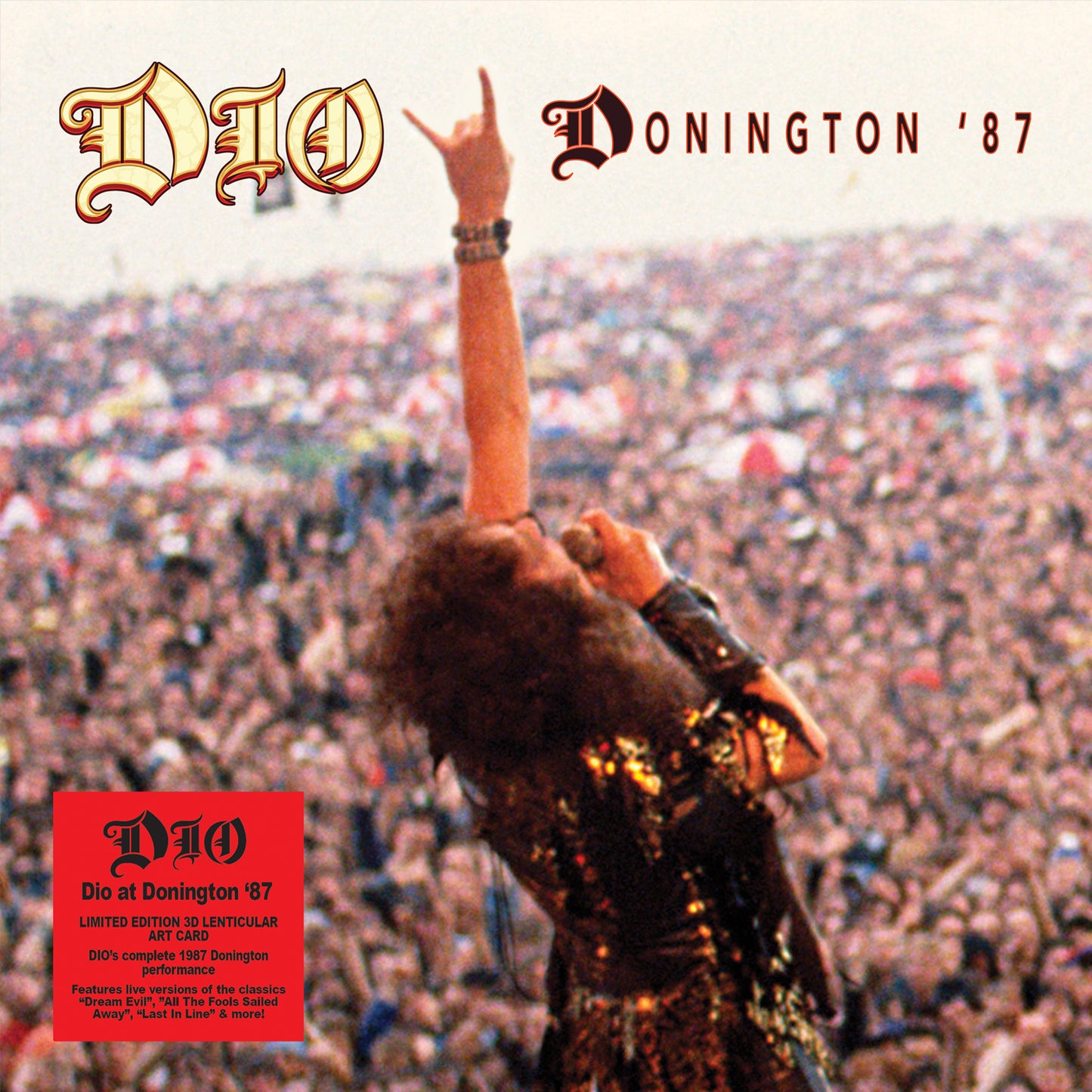 Dio At Donington ‘87 (Limited Edition Digipak with Lenticular cover)