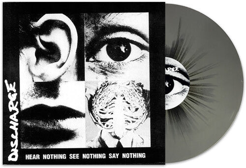 Hear Nothing, See Nothing, Say Nothing (Grey / Black Splatter V