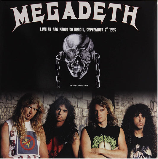 Megadeth | Sao Paulo Do Brasil September 2nd 1995 (White Vinyl)