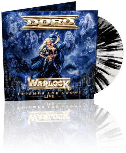Warlock - Triumph & Agony Live (Marbled Black & White Vinyl)