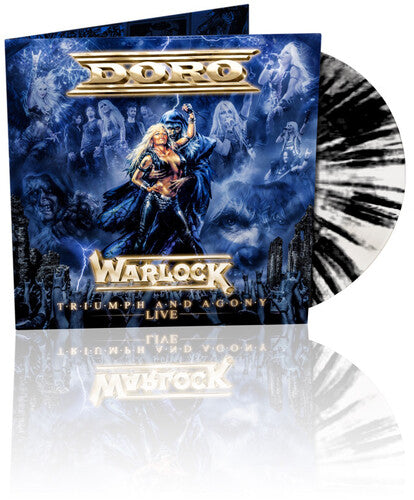 Warlock - Triumph & Agony Live - Doro (Vinyl) (Marbled Black & White)