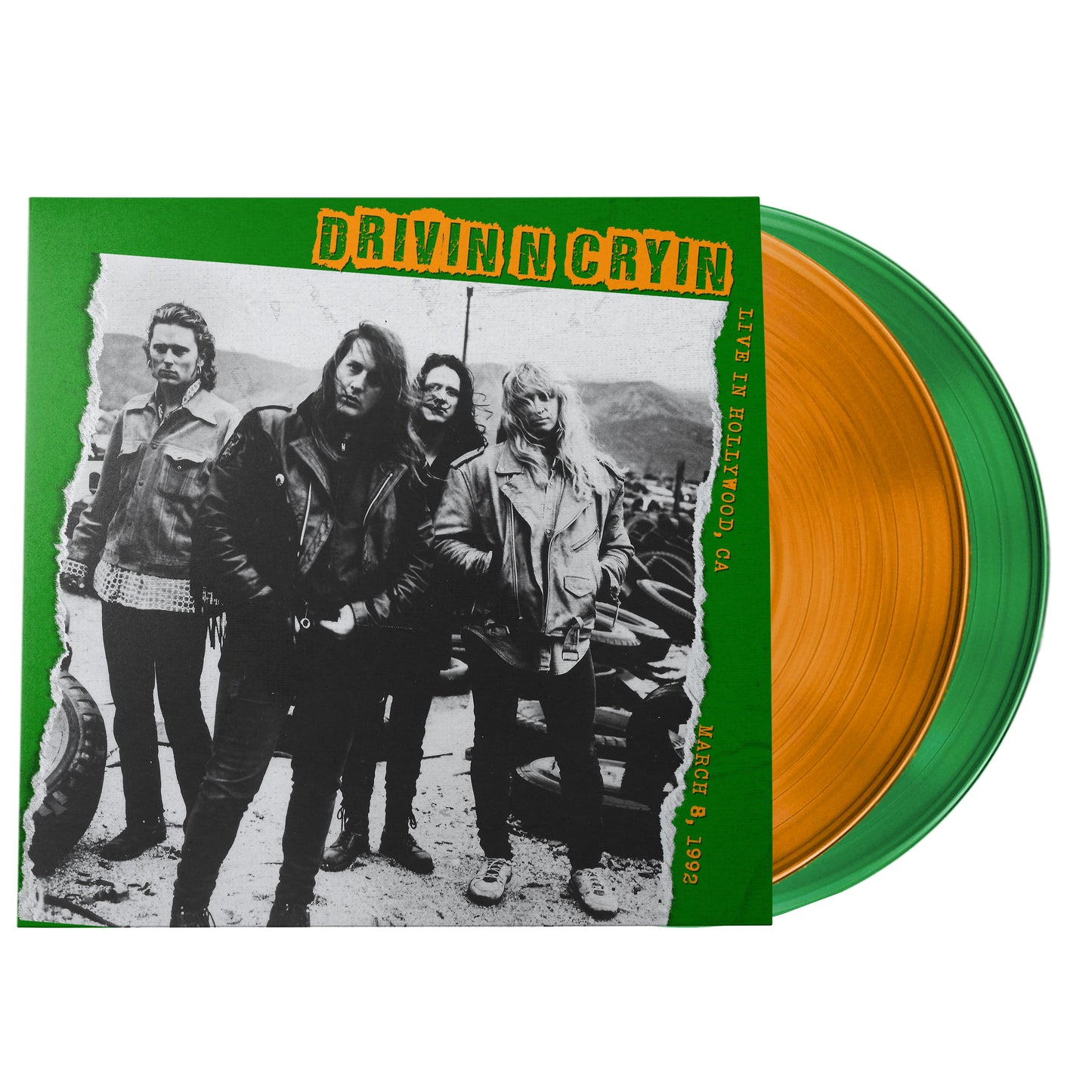 Live In Hollywood | March 8, 1992 (Limited Edition | 2LP Translucent Green & Orange Vinyl | Monostereo Exclusive)