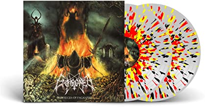 PROPHECIES OF PAGAN FIRE (CLEAR VINYL WITH RED/YELLOW/BLK SPLATTER)