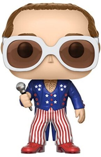 Funko POP! ROCKS - Elton John (Red, White & Blue)