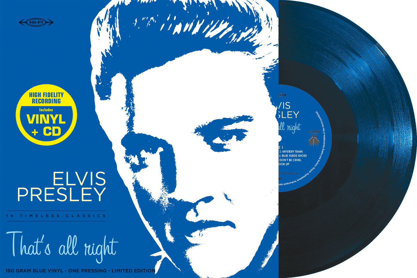 33 Tours - That'S All Right (Blue Vinyl + CD)