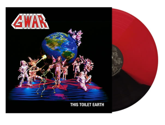 This Toilet Earth (Red & Black Split Colored Vinyl)