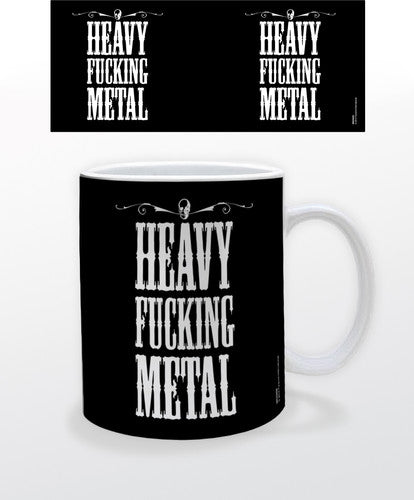 Heavy F***ing Metal Back 11oz Mug