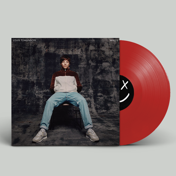 walls red vinyl  Louis tomlinson, Vinyl aesthetic, Vinyl disk aesthetic