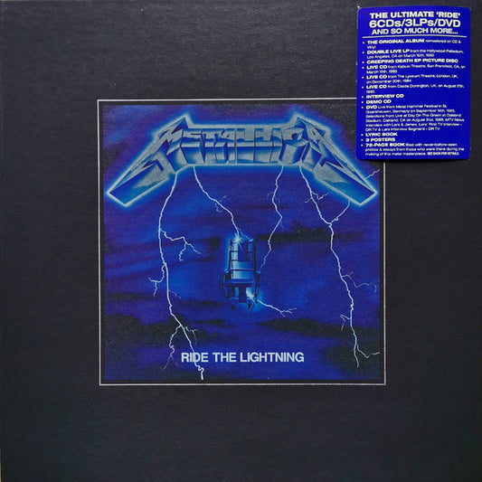 Ride the Lightning (Deluxe Edition, Boxed Set, With CD, With DVD)