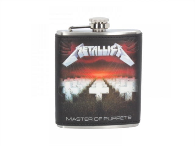 Master Of Puppets Hip Flask