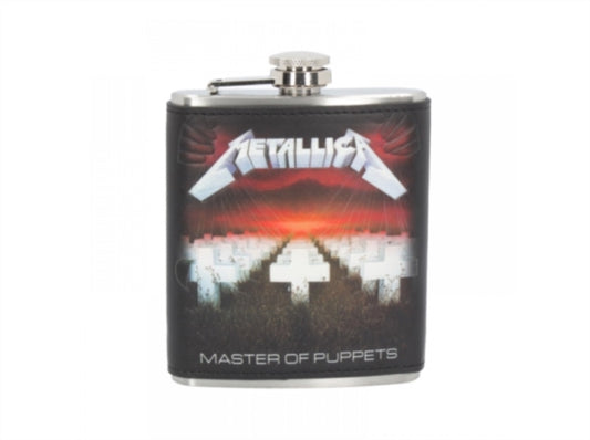 Master Of Puppets Hip Flask