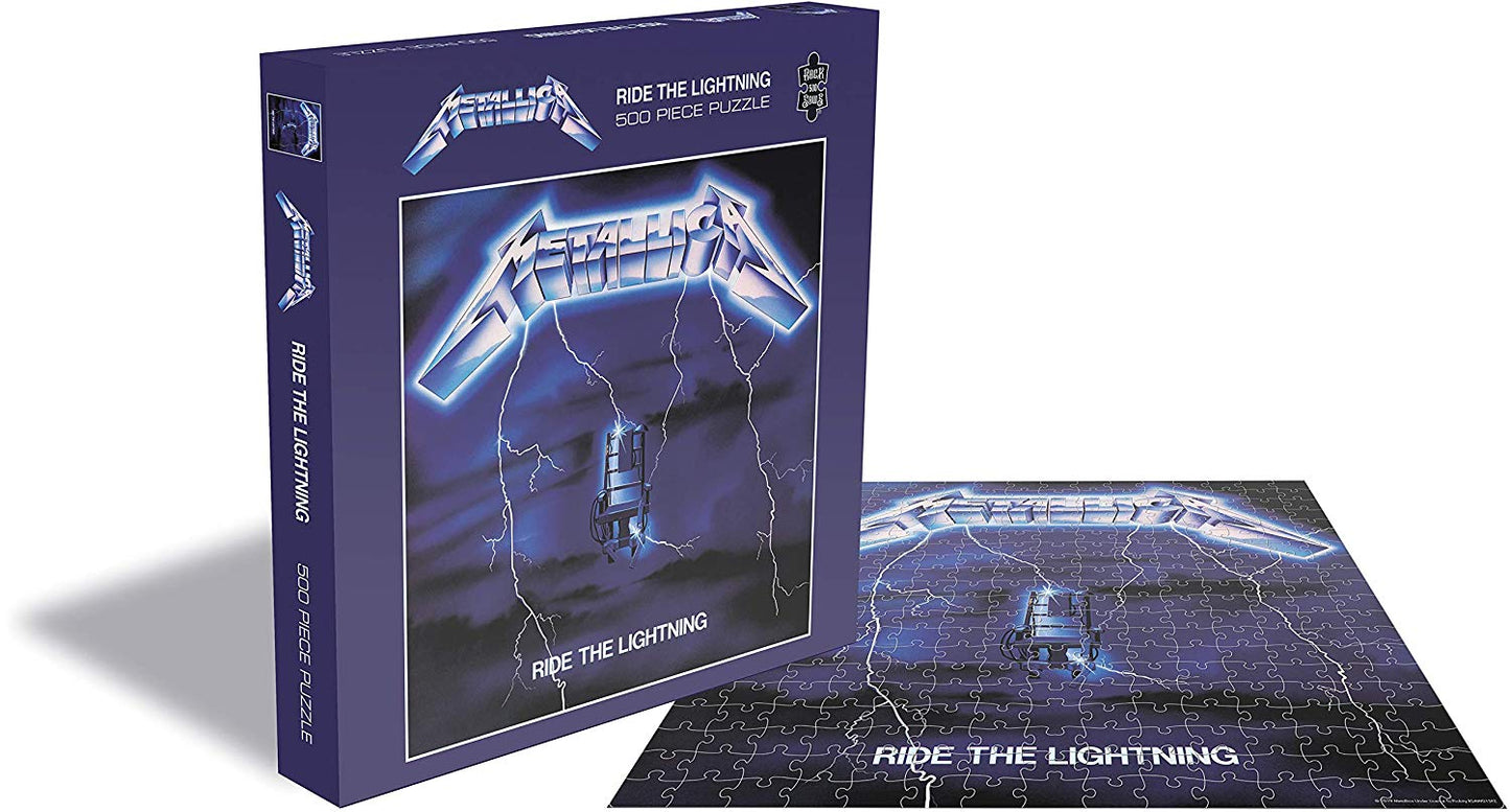 Metallica - Ride The Lightning 500 Piece Puzzle
