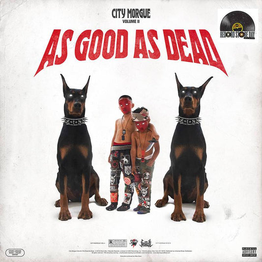 CITY MORGUE VOL 2: AS GOOD AS DEAD [LP] [Red & White Splatter] |