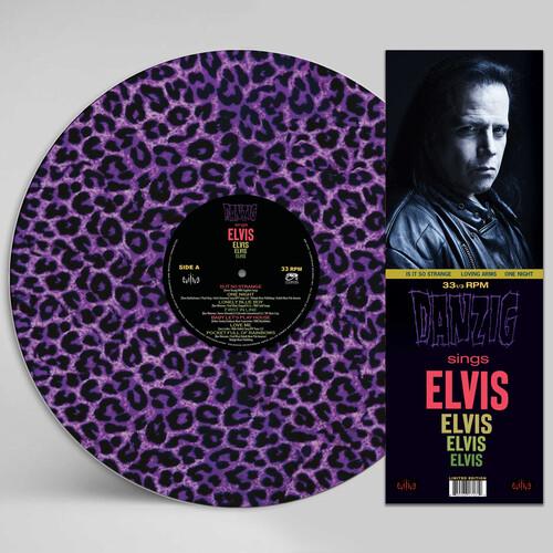 Sings Elvis - A Gorgeous Purple Leopard Picture Disc Vinyl (Pur