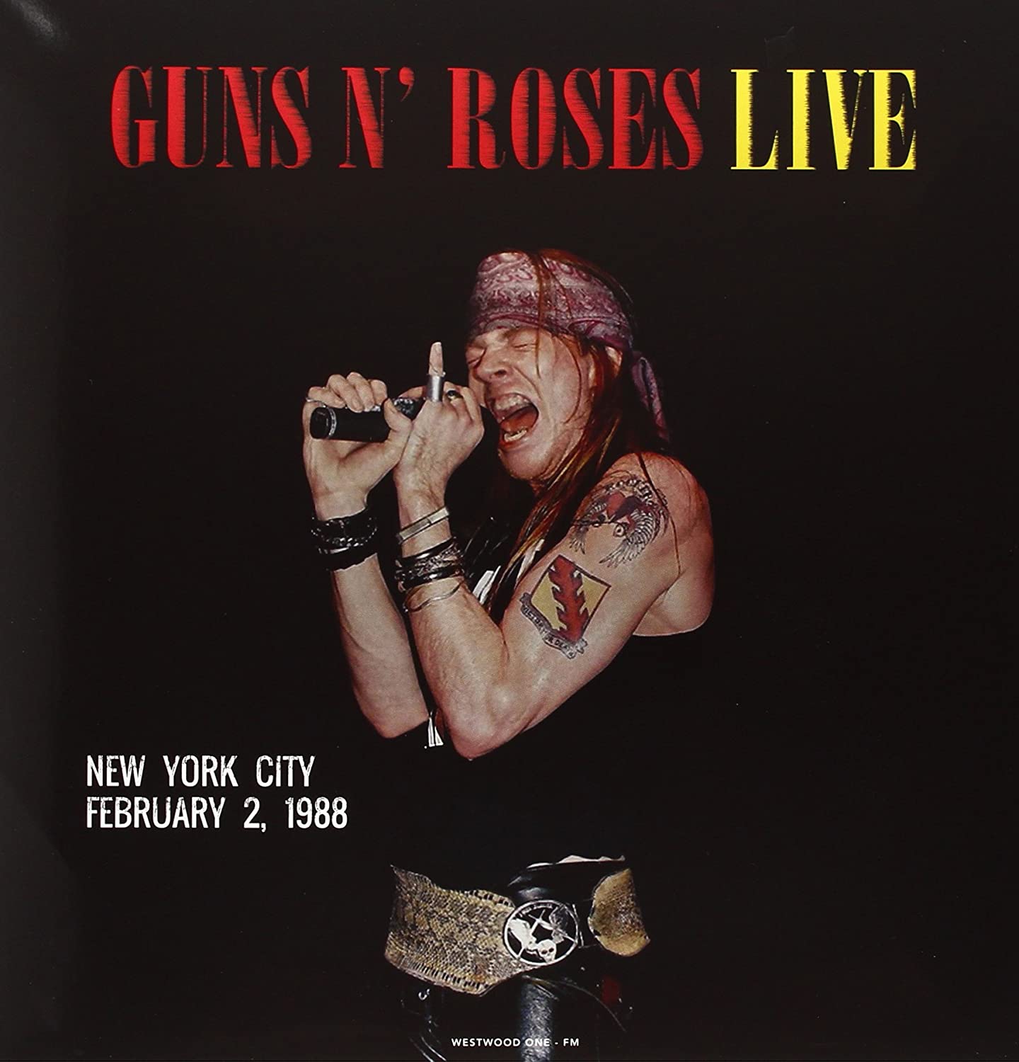 Live In New York City / February 2 1988 (Red Vinyl)