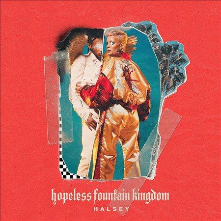 Hopeless Fountain Kingdom - Halsey (Vinyl) (Clear Wax With Heavy Teal Splatter)