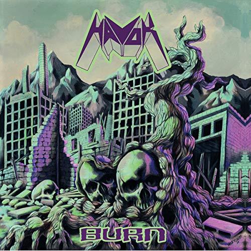 Burn [LP] [Turqoise w/ Black & Purple Swirl]