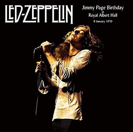 Jimmy Page Birthday At The Royal Albert Hall 9 January 1970 (2 L