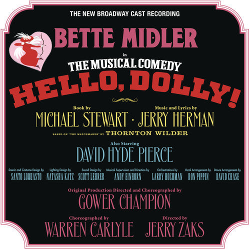 Hello, Dolly! (New Broadway Cast Recording) (180 Gram Vinyl, Gatefold LP Jacket)