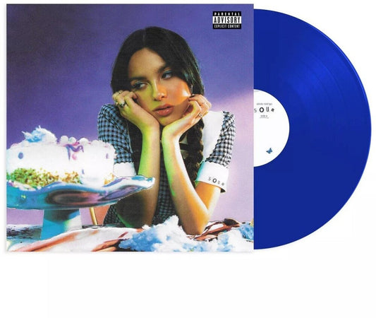 Sour - Olivia Rodrigo Blue Transparent Vinyl